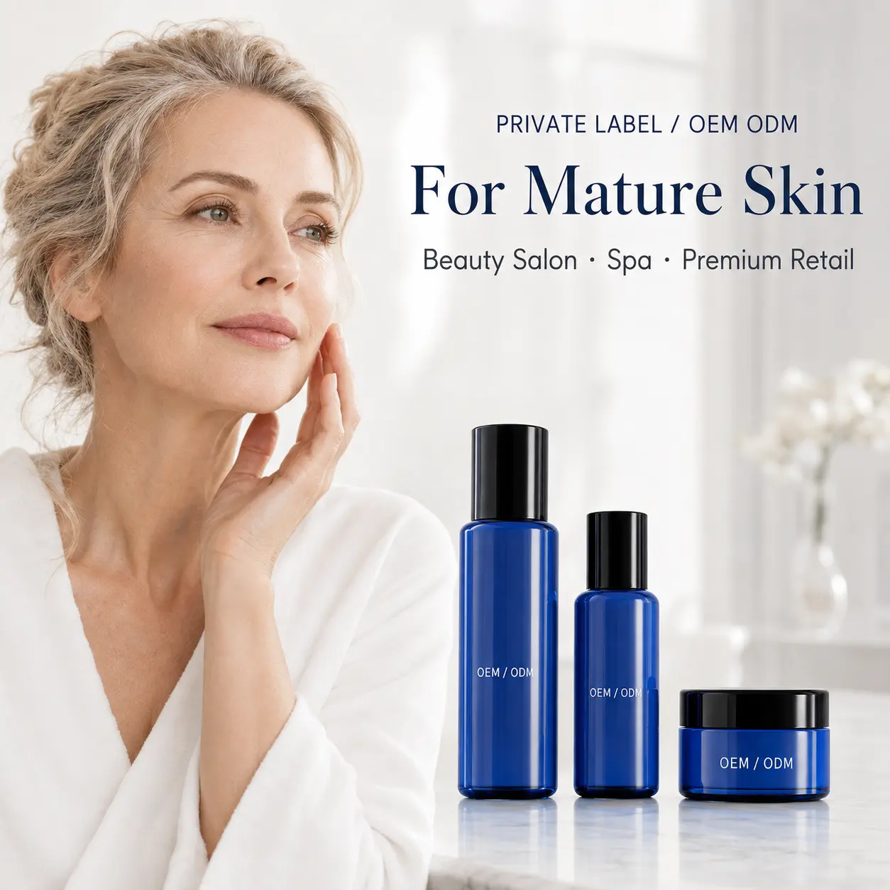 Factory Direct Peptide Complex Anti Aging Set V-Lift Collagen Support Sensitive Skin Custom Packaging One-Stop OEM/ODM Solution