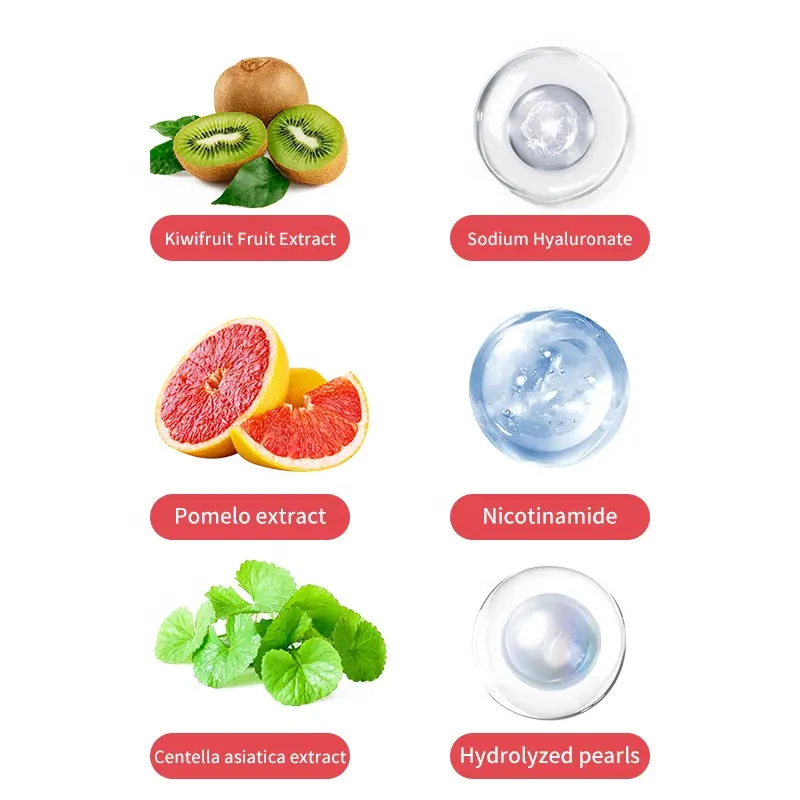 AESTHTANY Red Pomegranate Six-Piece Set Steady Moisture Equilibrium Hold Plump Supple Touch Improve Dullness Facial Spa Care