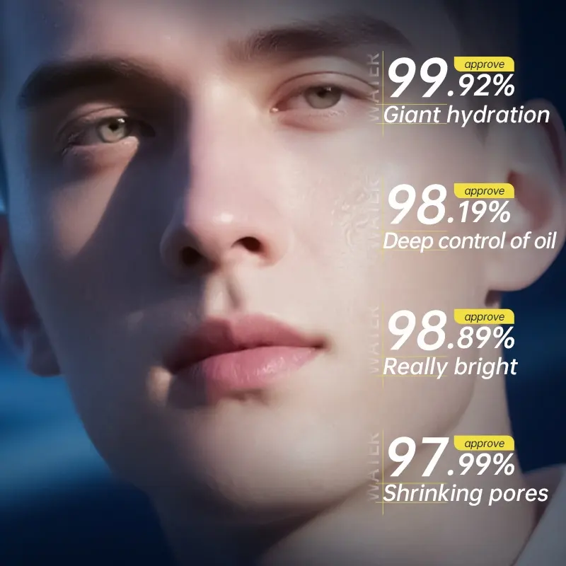 BISUTANG Factory Direct Men's Skin Toner Water Energy Moisturizing Hydrating Brighten Tone Direct From Source