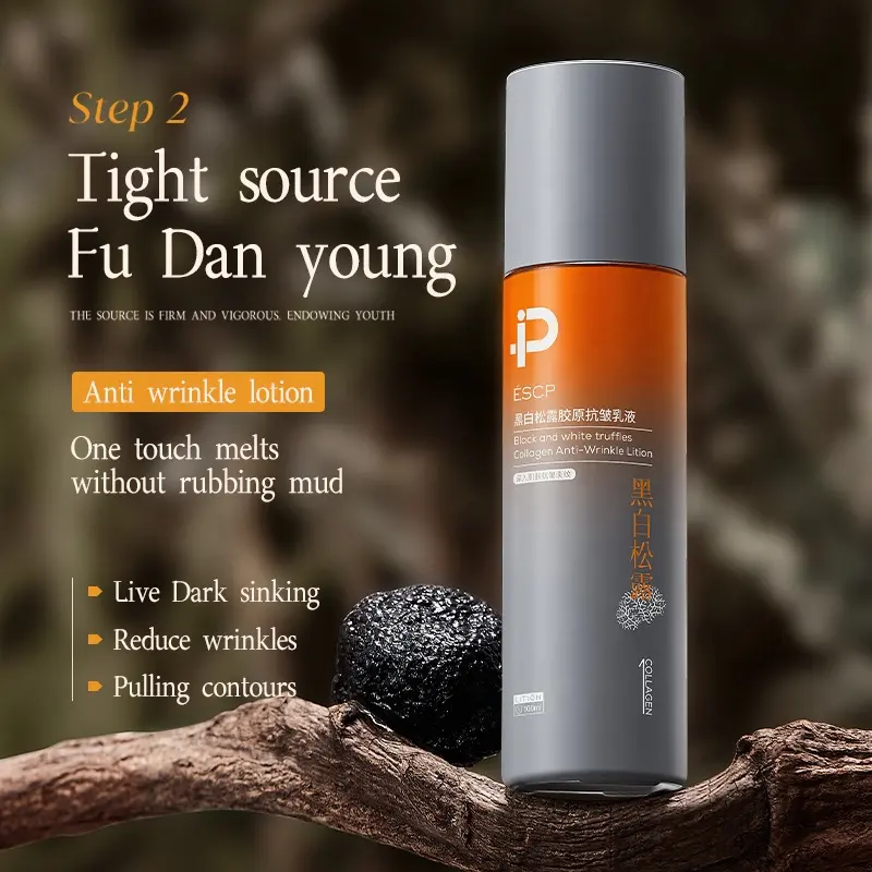 ESCP Wholesale Black Truffle Toner Lotion Hydrating Moisturizing Lotion Anti-Wrinkle Firming Anti-Aging Brightening