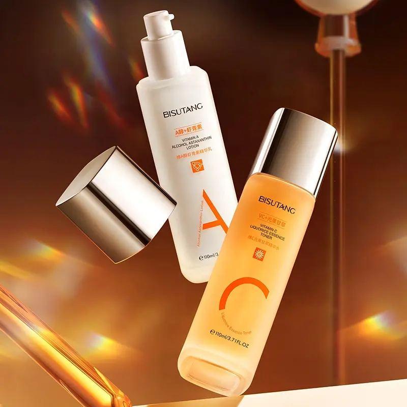 OEM Day C Essence Water Night a Emulsion Two-Piece Set Hydrating Moisturizing Brightening Anti-Wrinkle Firming Anti-Aging