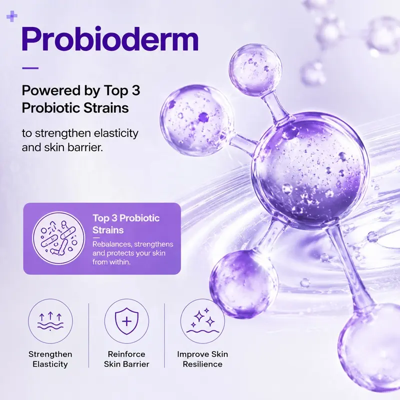OEM Wholesale 50ml Probioderm 3D Lifting Whitening Night Cream Korean Probiotic Overnight Firming Hydrating Facial Cream