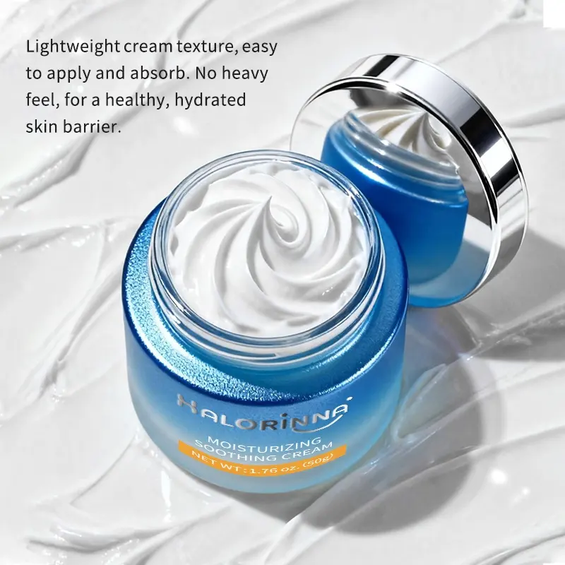 HALORINNA Anti-Aging Nourishing Intensive Moisturizing Soothing Repair Cream 50g Deep Hydration Barrier Support Redness Relief