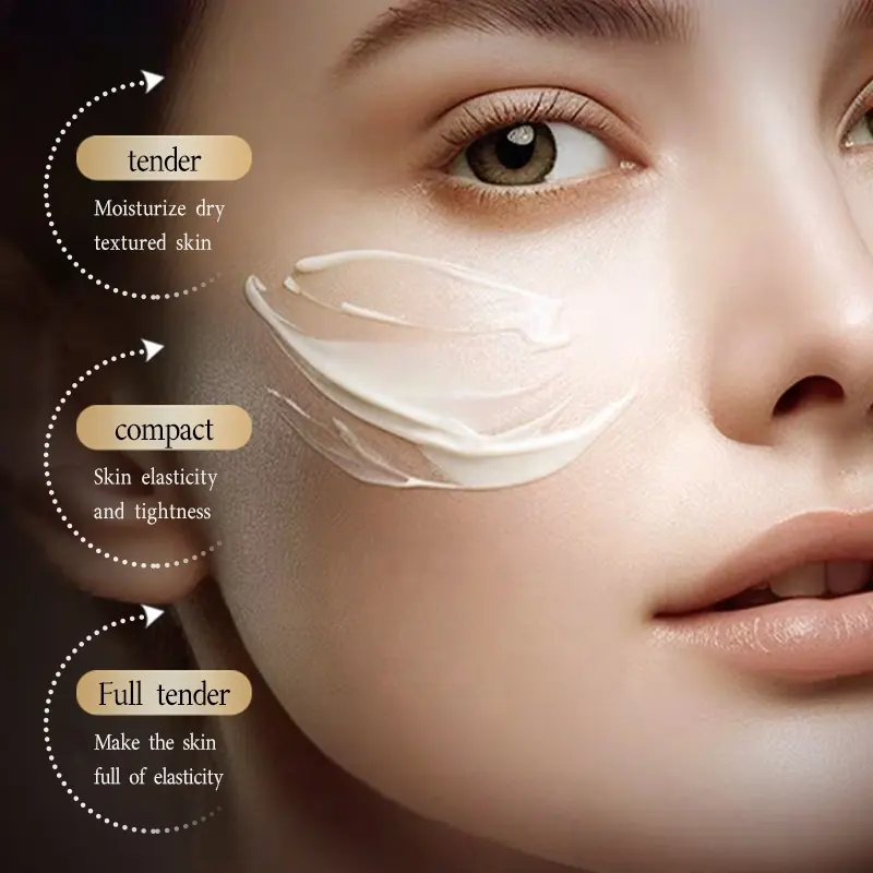 OEM Triple Protein Face Cream Elasticity Boosting Skin Smoothing Fine Lines Deep Moisturizing Nourishing Hydrating Emulsion