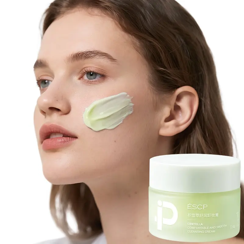 ESCP Centella Asiatica Herbal Soothing Balm Deep Cleansing Eye & Lip Face Makeup Remover for Sensitive Skin