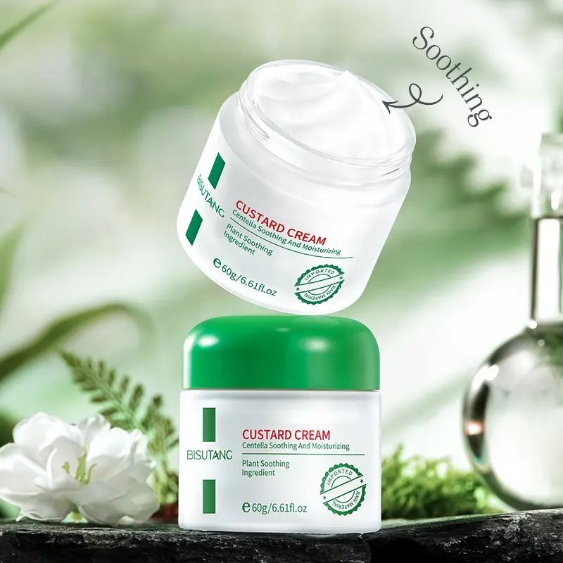 OEM Centella Asiatica Soothing Moisturizing Jelly Cream 60g Hydrating Moisturizing Brightening Complexion Face Cream