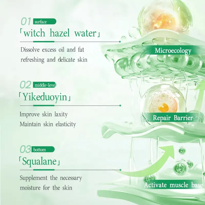 OEM Centella Asiatica Soothing Moisturizing Jelly Cream 60g Hydrating Moisturizing Brightening Complexion Face Cream