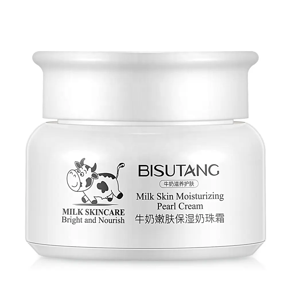 BISUTANG Milk Bead Face Cream Rejuvenating Moisturizer with Hydration Burst Hydrating Lotion for Glowing Skin