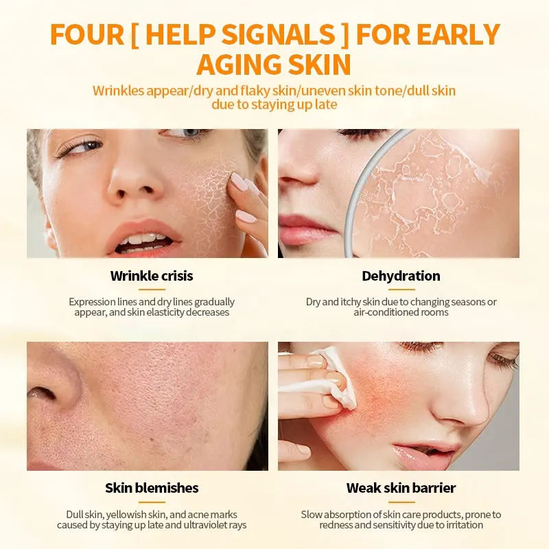 AESTHTANY Retinol Vitamin E Brightening Serum Niacinamide Even Skin Tone Sooth Free Radical Protection Daily Skin Renewal OEM