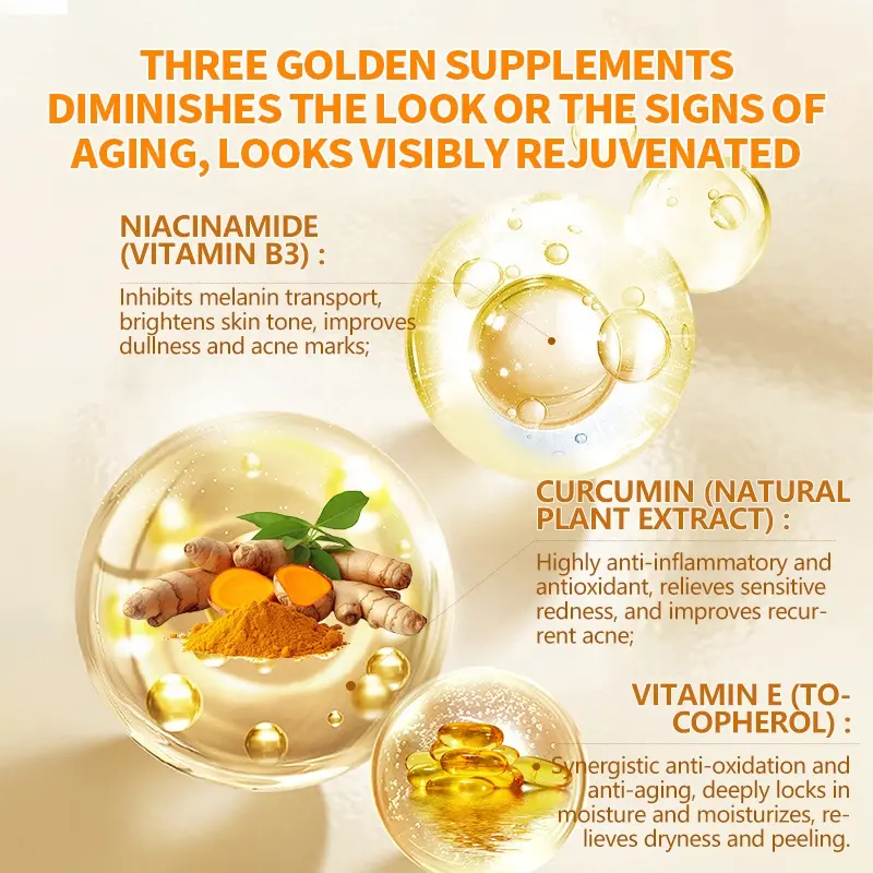 AESTHTANY Retinol Vitamin E Brightening Serum Niacinamide Even Skin Tone Sooth Free Radical Protection Daily Skin Renewal OEM