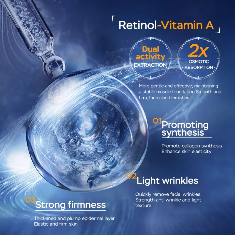ESCP Vitamin C Face Serum Deep Hydrating Smooth Fine Lines Skin Firming Gentle Daily Facial Care Suitable for All Skin Types