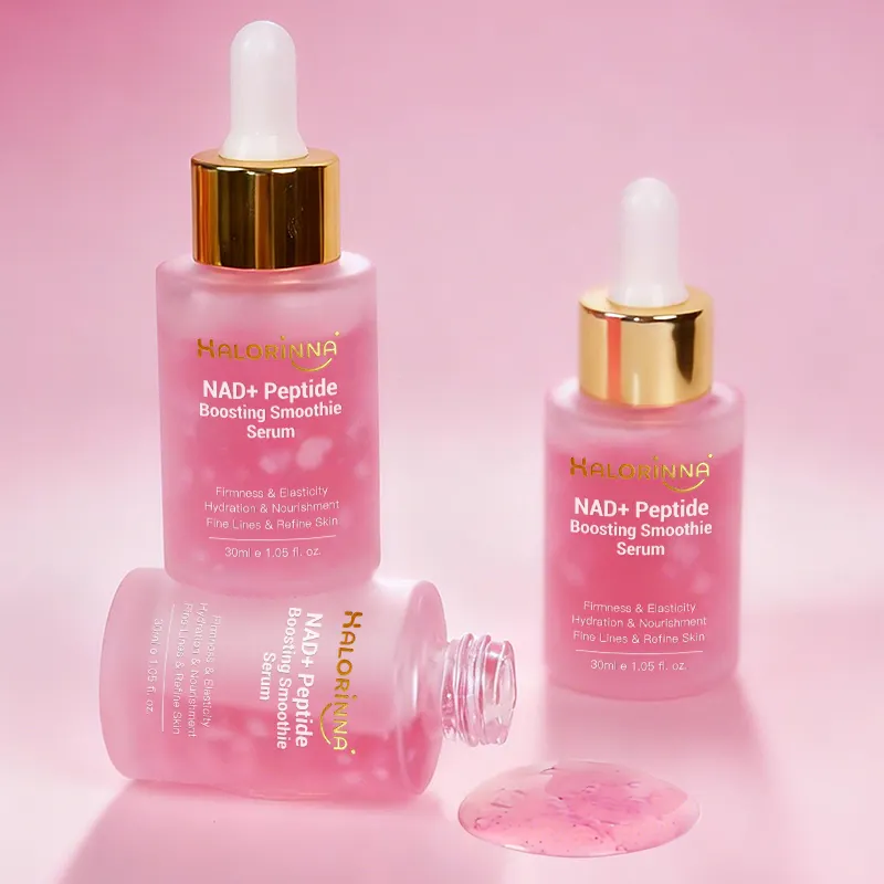 HALORINNA NAD Peptide Smoothie Essence 30ml OEM Niacinamide Glowing Skincare Facial Serum Private Label detail