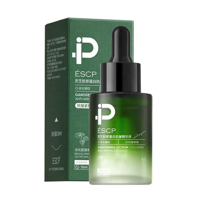 ESCP Reishi Collagen Facial Serum 30ml Sustain Healthy Skin Vitality Deep Hydrating Smoothing Nourishing Daily Facial Care