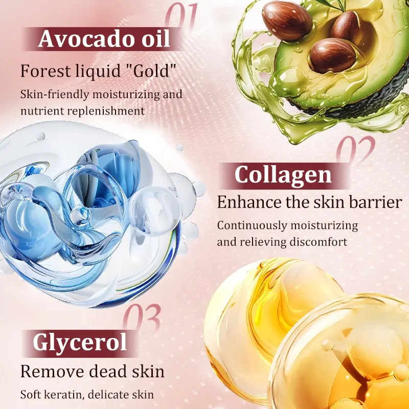 HALORINNA Salmon Facial Serum 30ml Hydrating Glow Essence Firming Skin Care Serum Lightweight Moisturizing Serum OEM Custom