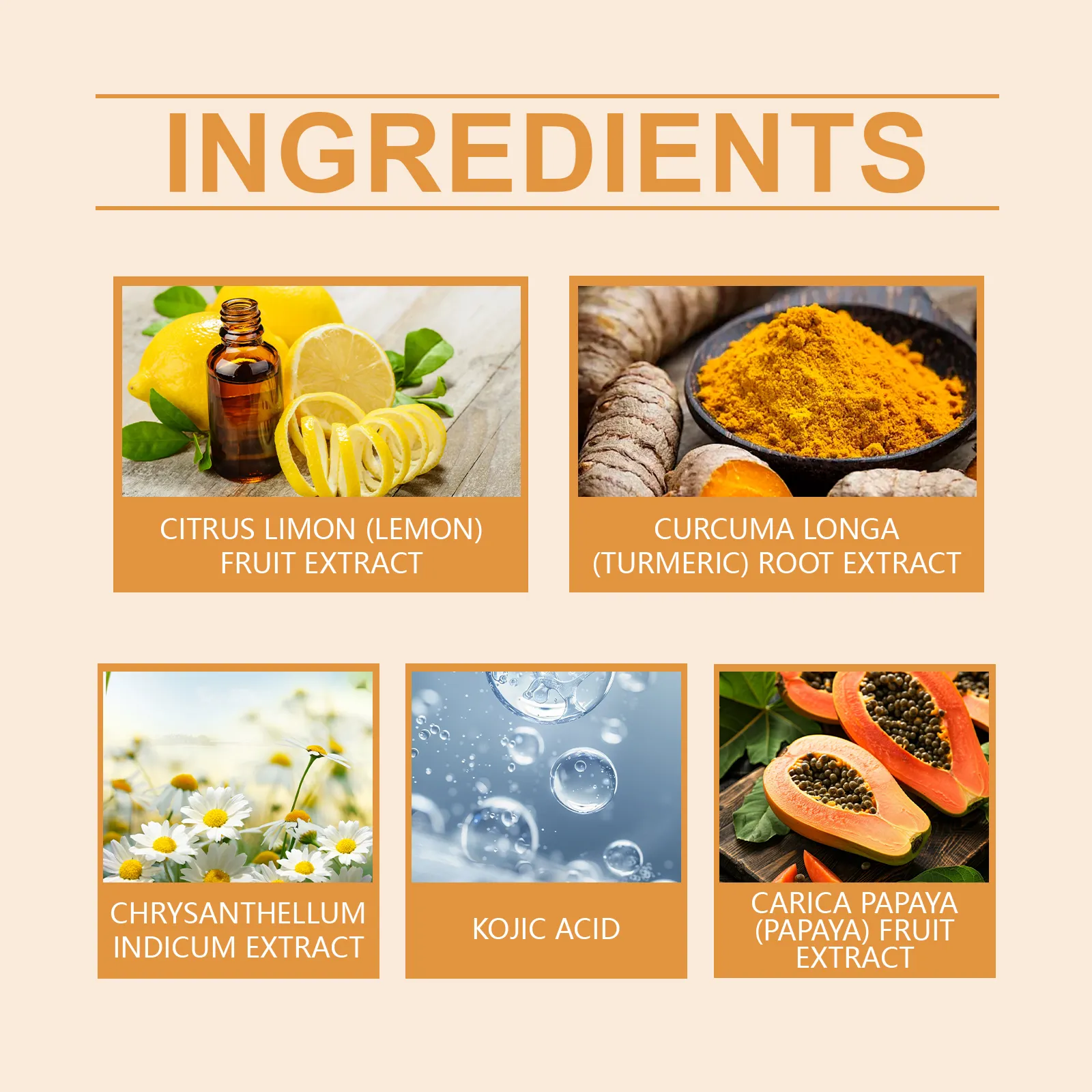 Kojic Acid Papaya Facial Cleanser Dark Spot Remover Brightening Deep Cleansing Oil Control Exfoliating Moisturizing Face Wash