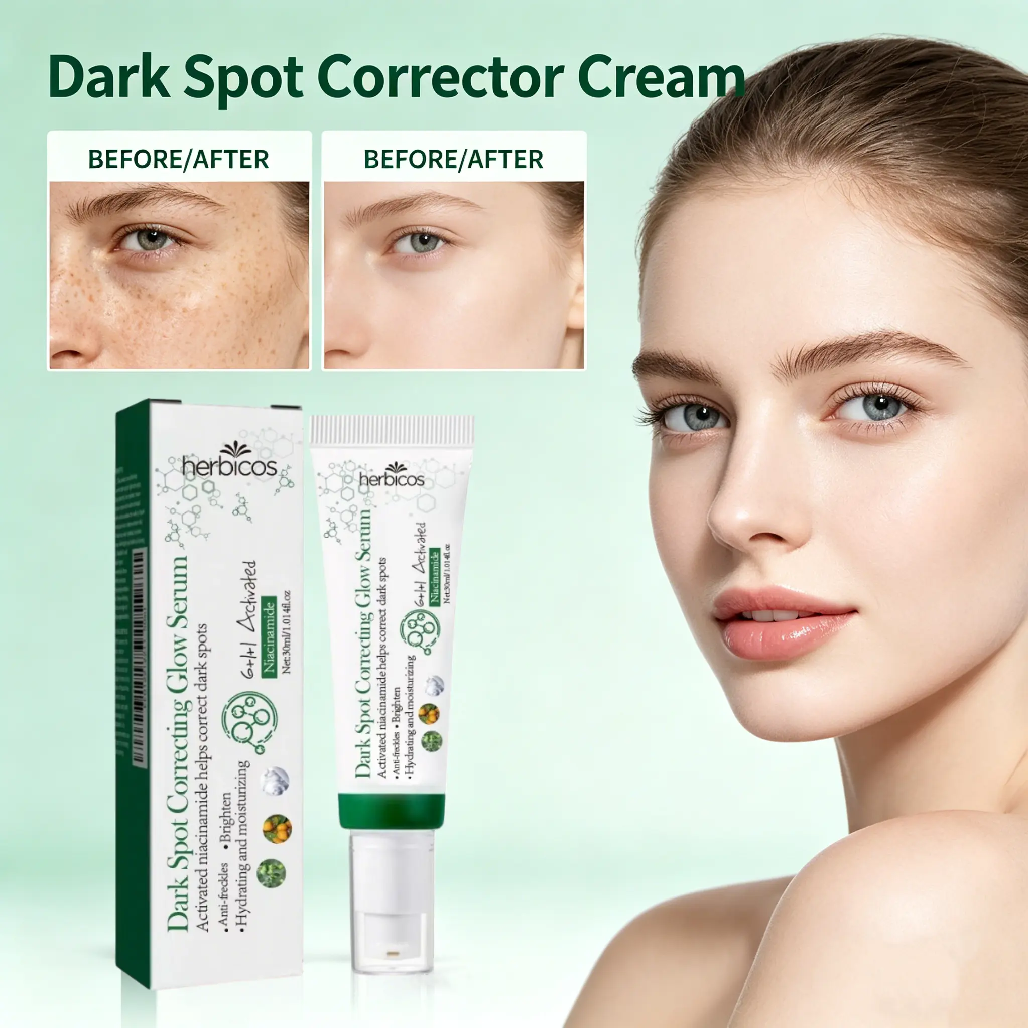 OEM Private Label Skin Care Products Acne Remover Essence Dark Spot Remover Serum Face Skin Care Anti-acne Facial Cream