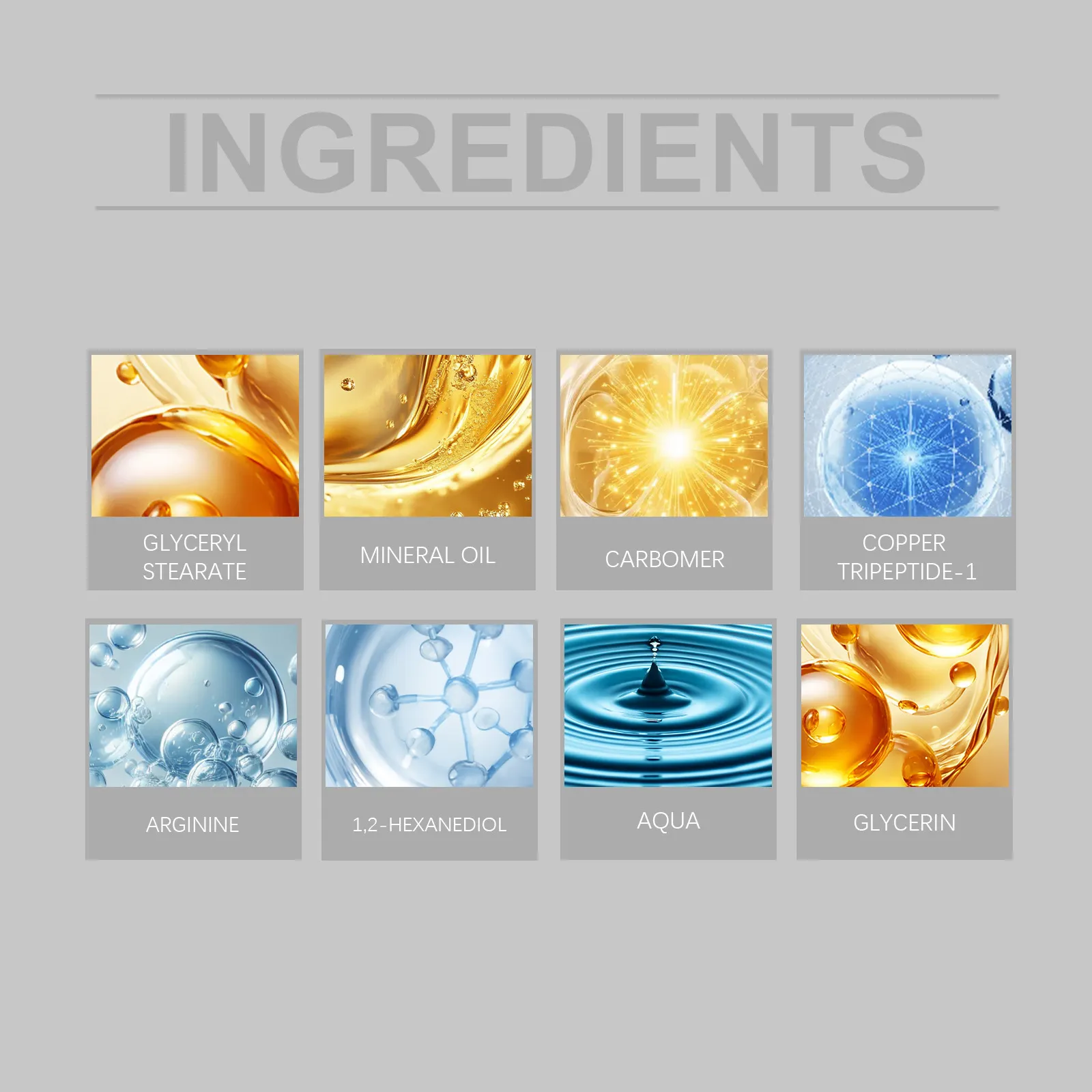 Private Label GHK-CU Copper Peptide Face Cream Anti-Aging Firming Moisturizer Skin Regeneration Wholesale Anti-Wrinkle Cream OEM