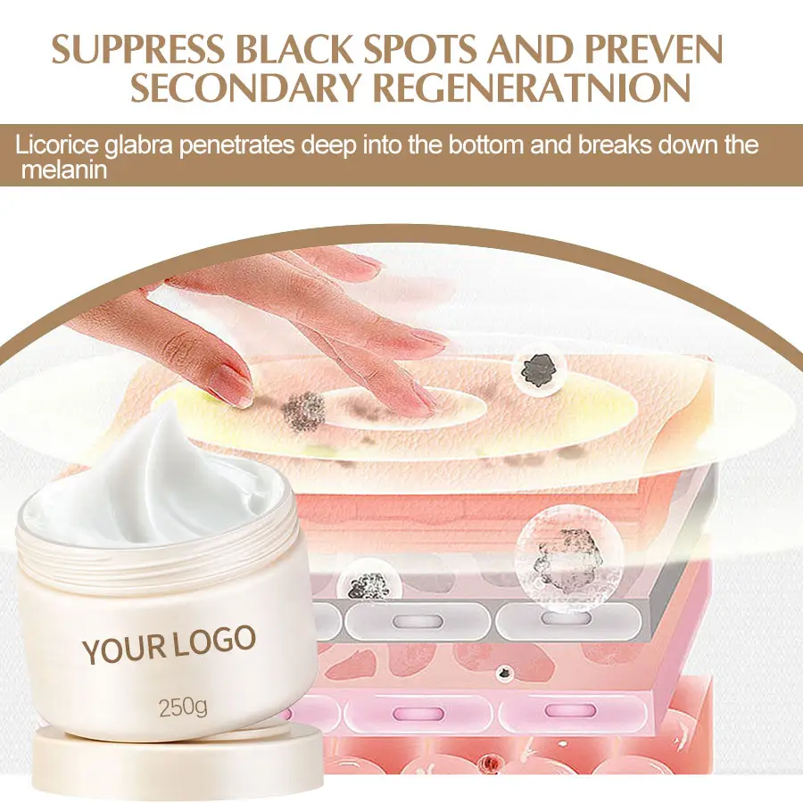 Private Label Cream for Dark Spot Remover Facial Care with Lycyrrhiza Glabra Phenethylresorcinol 377