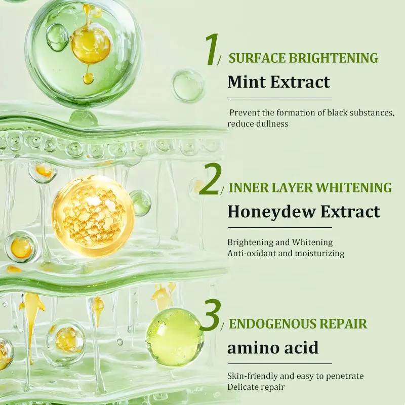 HALORINNA Mint Melon Dual Color Lotion 180g Whipped Melting Texture Brightening Nourish Dry Rough Elbow Knee Skin Treatment OEM