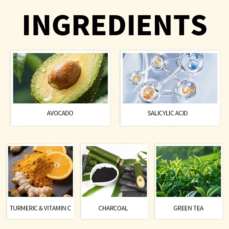 AESTHTANY Portable Avocado Mud Stick Clear Clogged Pores Reduce Sebum for All Skin Daily Hydrating Facial Treatment OEM