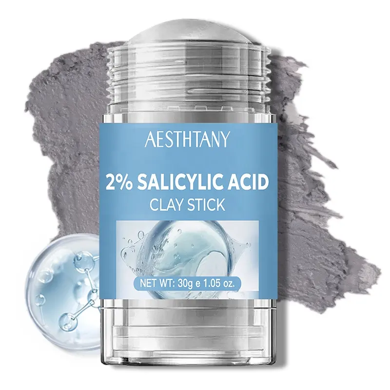 AESTHTANY Portable Avocado Mud Stick Clear Clogged Pores Reduce Sebum for All Skin Daily Hydrating Facial Treatment OEM