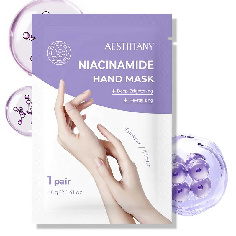 Custom Logo Multi-style Hand Mask 40g Enriched Chamomilla Recutita Flower Extract Nourishing Soothing for All Hand Skin Types