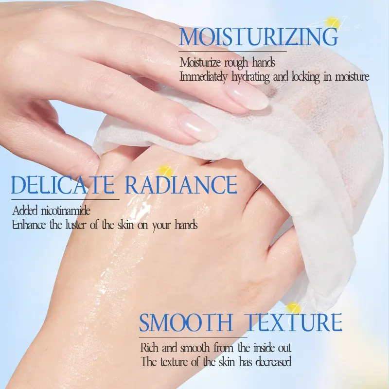 Custom Logo Multi-style Hand Mask 40g Enriched Chamomilla Recutita Flower Extract Nourishing Soothing for All Hand Skin Types