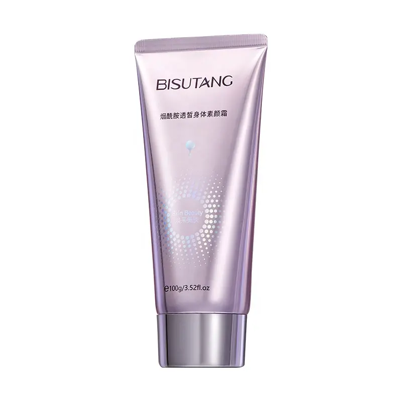 BISUTANG Three-in-One Waterproof Body Lotion Full-Body Whitening Neck Isolation Concealer Niacinamide Main Ingredient