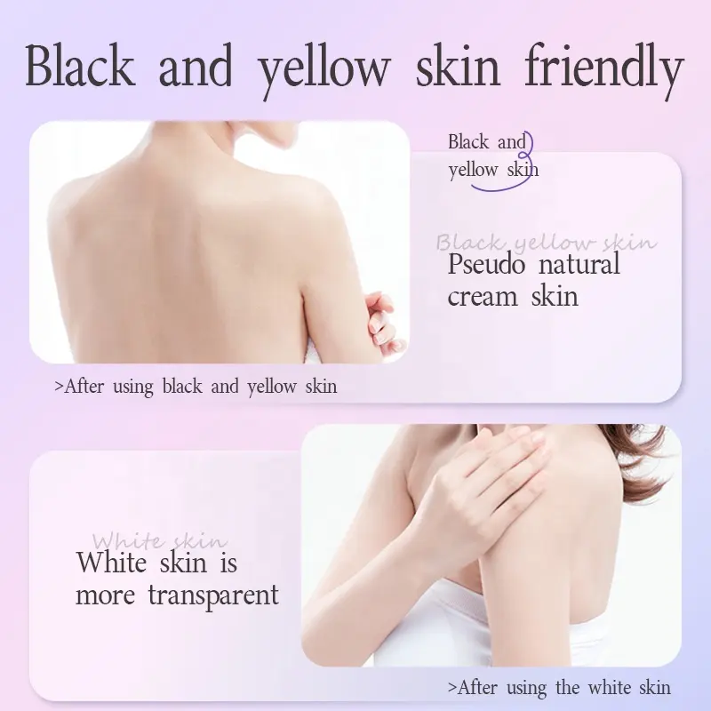 BISUTANG Three-in-One Waterproof Body Lotion Full-Body Whitening Neck Isolation Concealer Niacinamide Main Ingredient