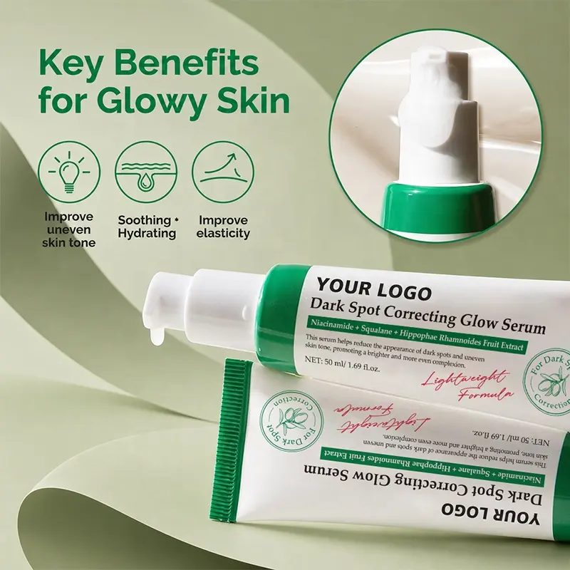 OEM Balancing Facial Glow Soothing Lotion 50ml Hydrating Elevate Natural Soft Skin Luster Facial Daily Facial Refreshing Care