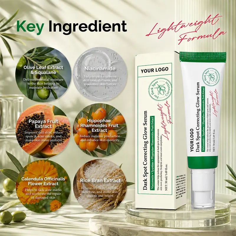OEM Balancing Facial Glow Soothing Lotion 50ml Hydrating Elevate Natural Soft Skin Luster Facial Daily Facial Refreshing Care