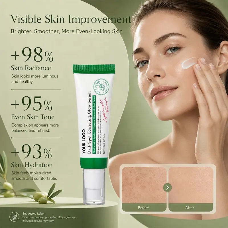 OEM Balancing Facial Glow Soothing Lotion 50ml Blend Uneven Tone Hydrating Antioxidant for All Skin Types Daily Refreshing Care