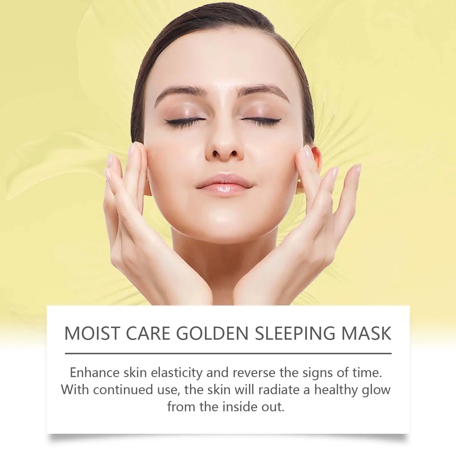 OEM 24K Clay Gold Mask Exfoliating Blackhead Deep Cleaning Facial Care Moisturizing Anti-Wrinkle Mask for Face