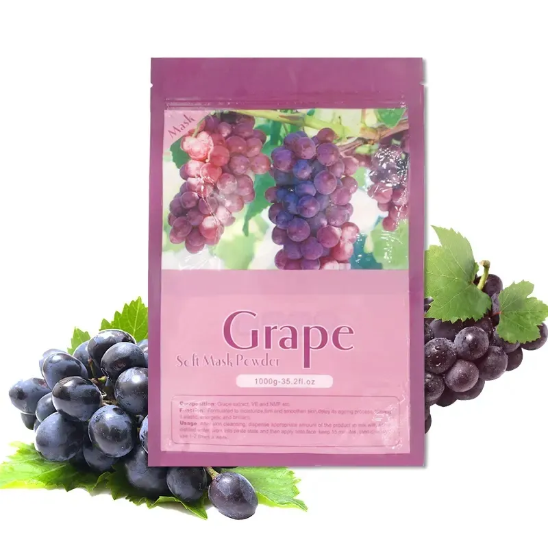 Private Label Beauty Soft Powder Clay Mask Anti-Aging Brightening Facial Pearl Whitening Mask for Body Care Free Sample