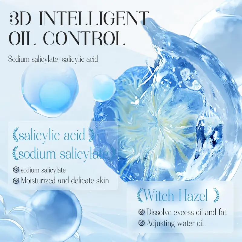 OEM Blue Copper Peptide Anti-Wrinkle Sleeping Freeze Facial Mask Oil Control Moisturizing Hydrating Face Care Mud Formula