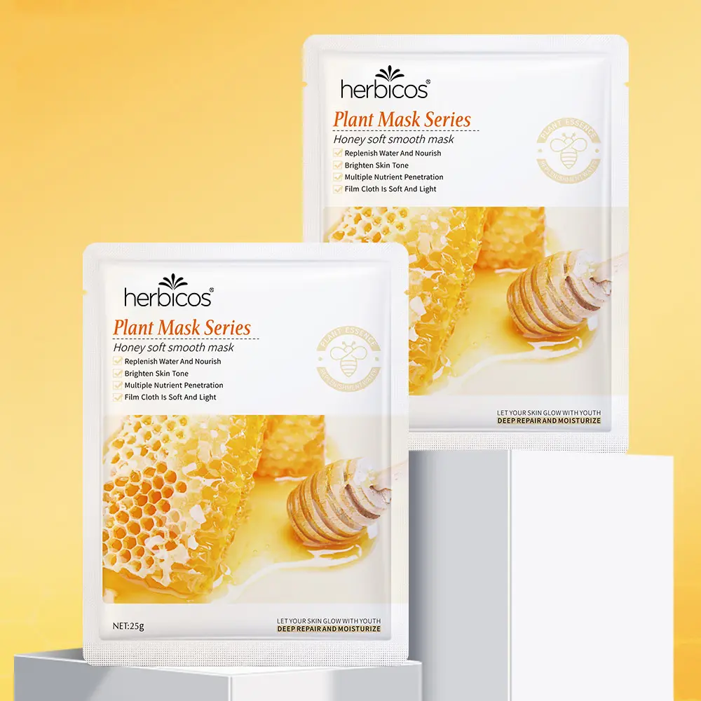 Wholesale Natural Plant Fruit Mask Moisturizing Mask Cold Compress Beauty Facial Sheet Mask
