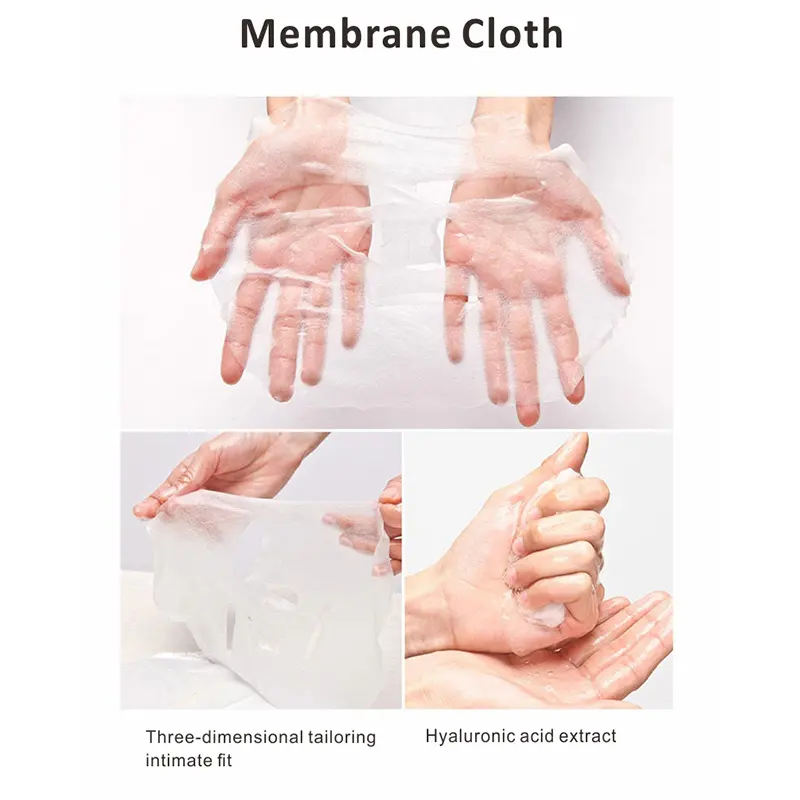 Fruit Moisturizing Repair Firming Sheet Mask Shrink Pores Vitamin C Aloe Vera Fruit Facial Mask