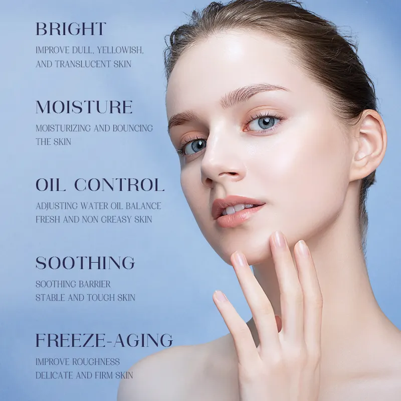 BISUTANG Private Label Jasmine Soothing Cotton Facial Sheet Mask Rejuvenating with Arbutin Sodium Hyaluronate for Face Use