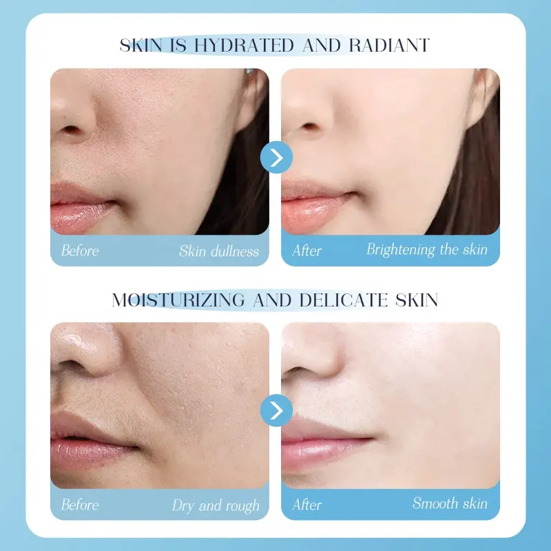 OEM Refreshing Rose Collagen Facial Sheet Multi Plant Extract Plumping Hydrating Firming Rejuvenating Daily Nourishing Skincare