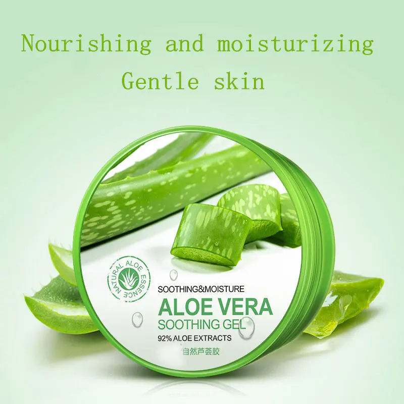 Manufacturer Wholesale 100% Pure Organic Aloe Vera Gel Natural Vitamin C Soothing Gel for Face