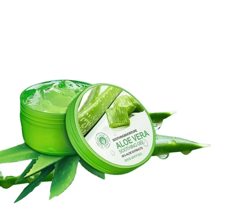 Manufacturer Wholesale 100% Pure Organic Aloe Vera Gel Natural Vitamin C Soothing Gel for Face