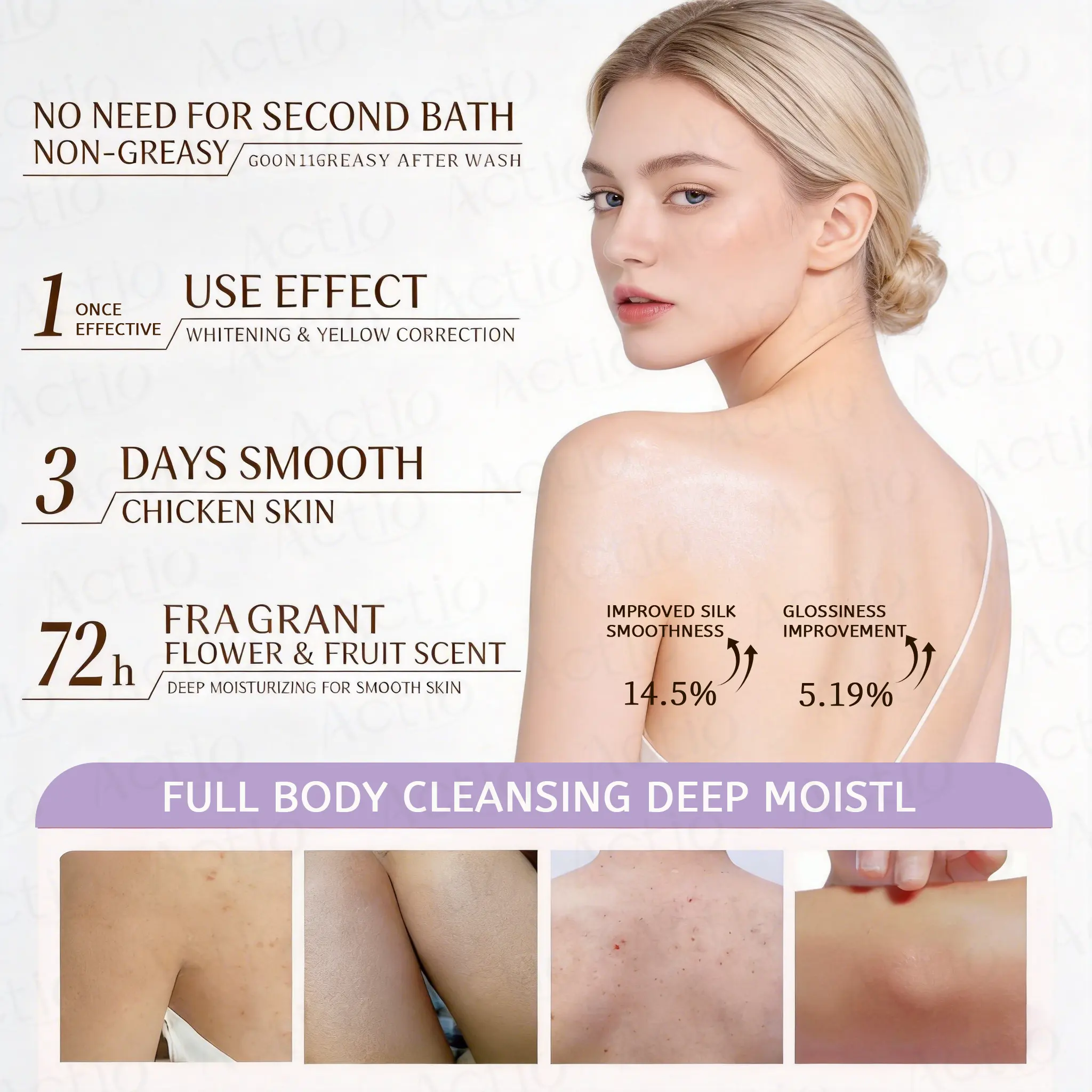 Hot Selling Lavender Body Scrub Skin Care Body Wash Scrub Natural Fragrance Soothes Stress and Relaxes Body