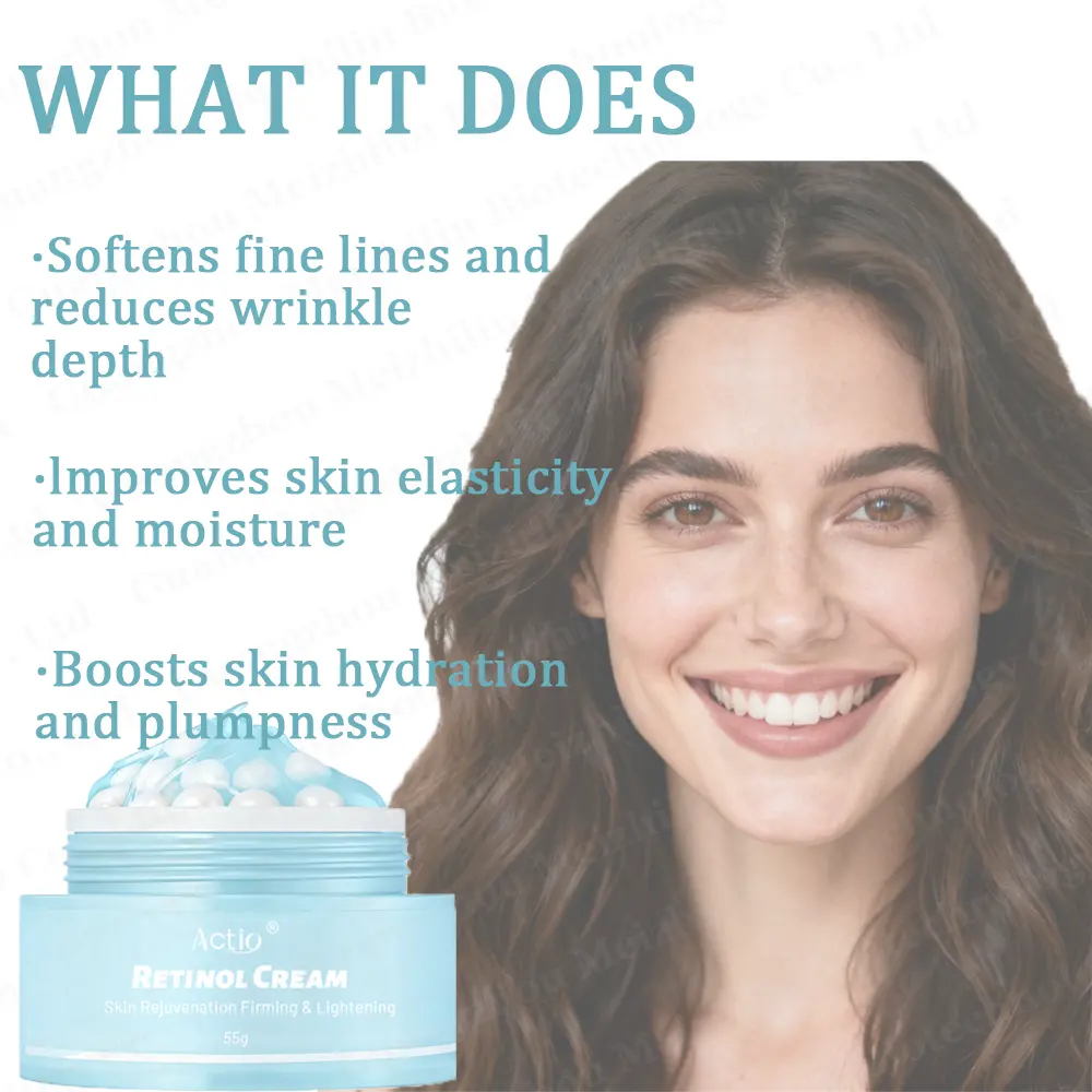 Retinol Face Cream Anti-Aging Remove Wrinkle Firming Lifting Whitening Brightening Moisturizing Retinol Cream