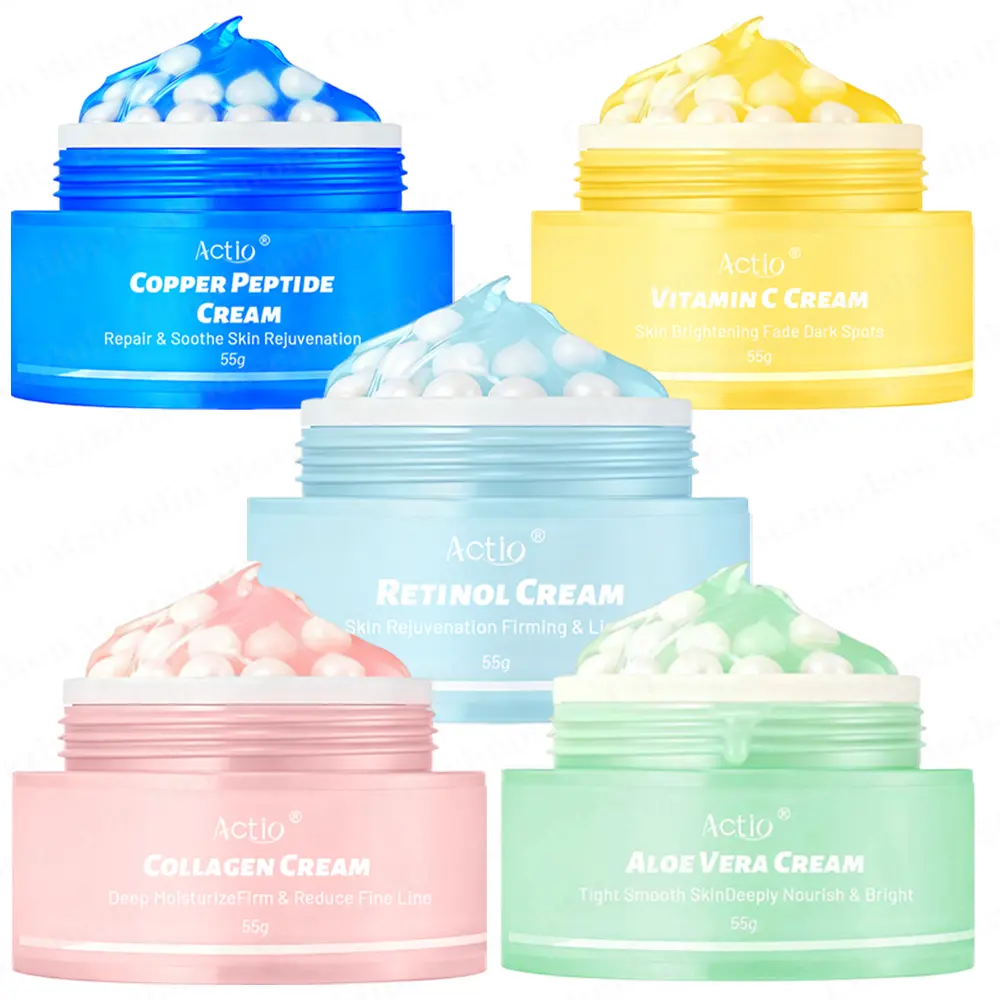 OEM Private Label Organic Korean Skin Care Anti Aging Retinol Collagen Jelly Cream Intensive Firming & Moisturizing