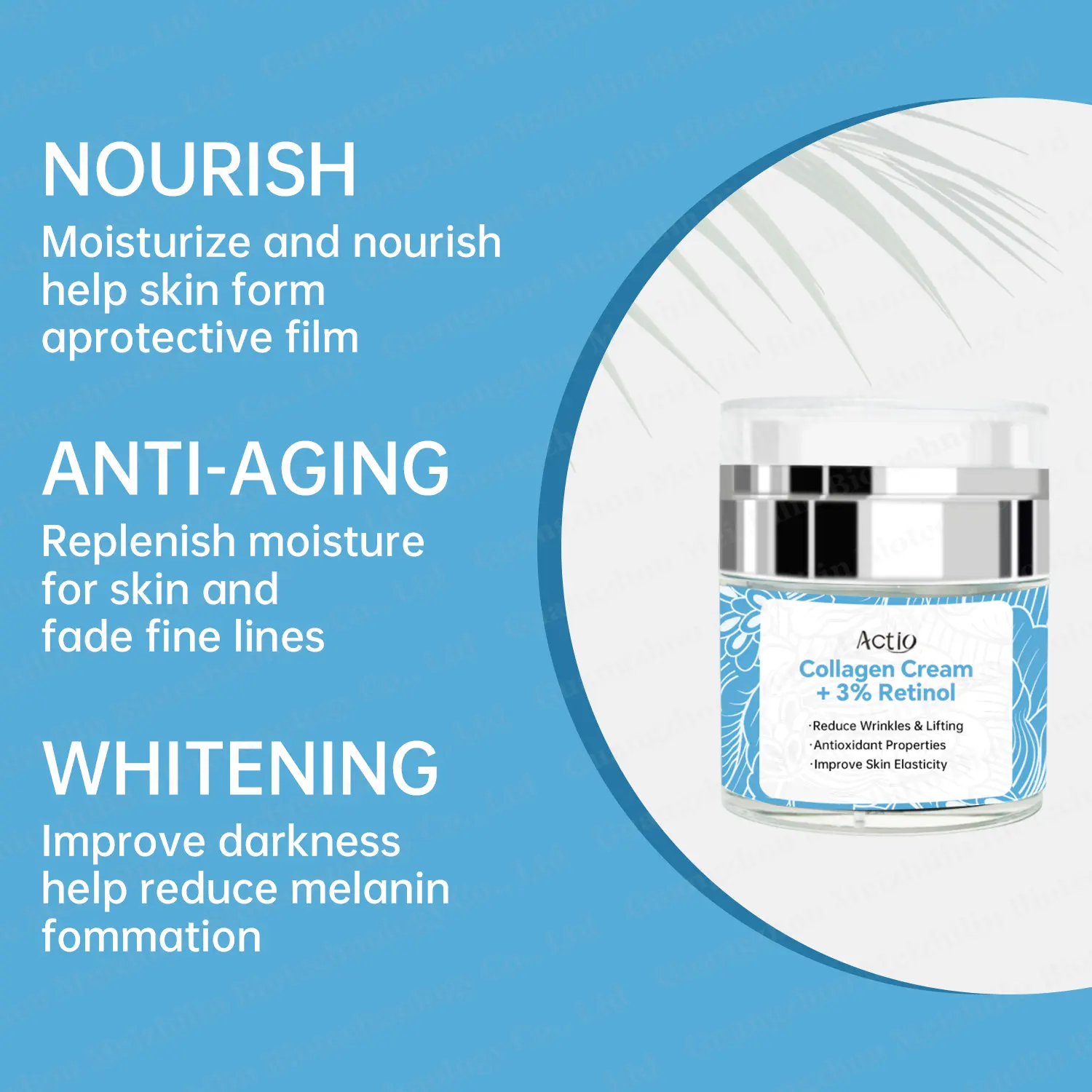 Peptide Collagen Firming Essence Cream Anti Aging Collagen Face Cream for African Women