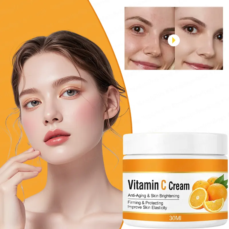 Vitamin C Moisturizing Creams Vitamin C Bringtheng Face Cream for Radiance & Firm-Looking Skin