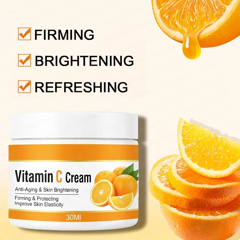 Vitamin C Moisturizing Creams Vitamin C Bringtheng Face Cream for Radiance & Firm-Looking Skin