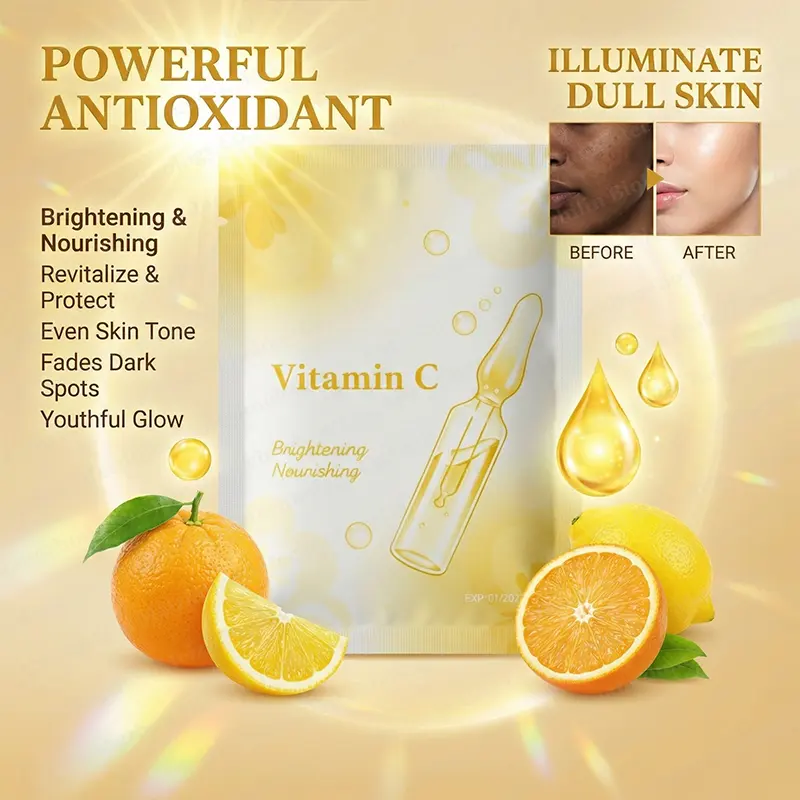 Private Label Gentle Nourishing Face Masks Hyaluronic Acid Moisturizer & Tea Tree Calming For Sensitive & Dry Skin