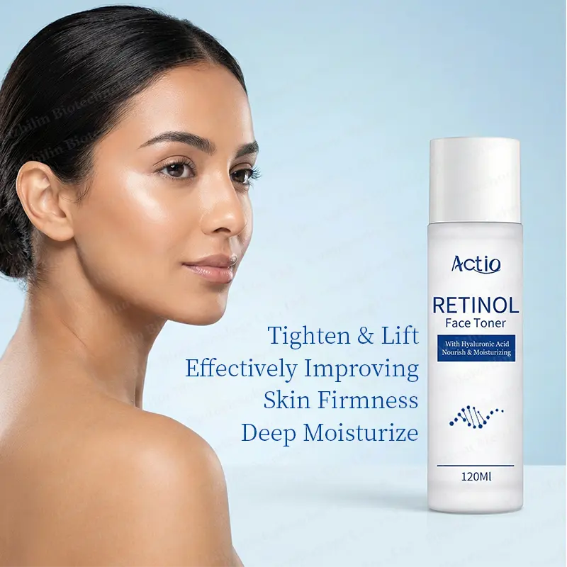 Hot Selling Retinol and Collagen Moisturizer Toner Serum,Booster Retinol for Face Whitening & Rejuvenation