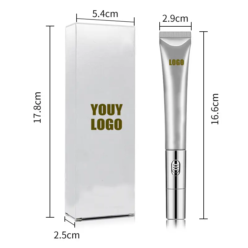 Private Label Vegan New Firming Moisturizing Treatment for Fine Lines Dark Circles & Wrinkles Electric Massager Eye Cream